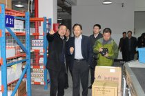 紹興市委常委、柯橋區(qū)委書記何加順來(lái)我公司參